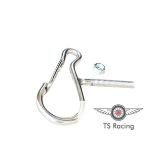 Móc treo đồ inox khóa gạt cho mọi loại xe