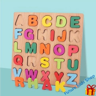 Bảng Chữ Cái, Số và Phép Tính Gỗ Nổi – Đồ Chơi Học Tập Cho Bé