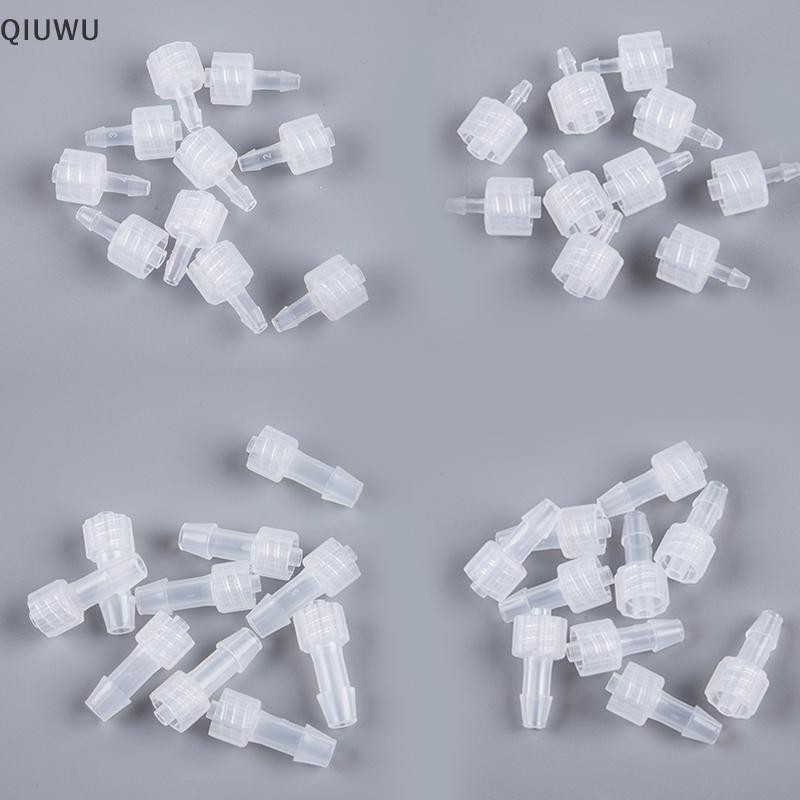 Qiuwu 10 Cái Barb Nam Luer Côn Cho Khóa Luer Đầu Nối Kim Côn.