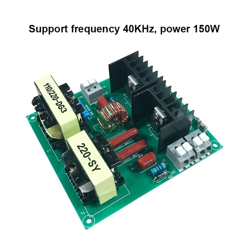 Bảng mạch chủ máy làm sạch siêu âm 220V 40KHz 150W, hỗ trợ cho máy giặt ô tô