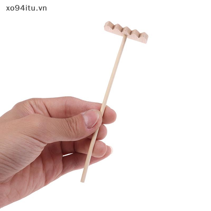Xoitu 5 Cái Tre Zen Garden Rake Thiền Dụng Cụ Trang Trí Nhà Thư Giãn Thủ Công VN