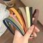 Băng đô cài tóc nhựa màu nhám siêu xinh cho nữ (free size)