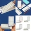 Treeling Roating Palette Case Trống Màu Nước Bảng Bảng Màu Ốp Lưng Sơn Bảng Khay