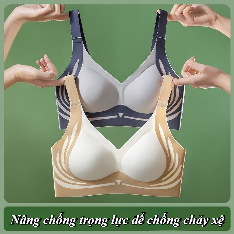 Áo ngực đẩy lên không dây,Hỗ trợ mạnh mẽ Đẩy lên Nâng chống chảy xệ,quần lót nữ không vòng thép