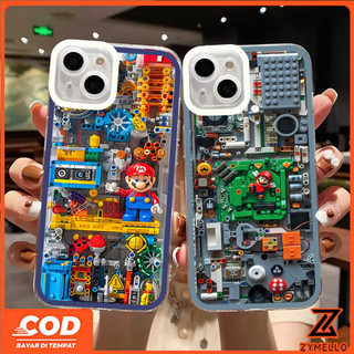 Ốp Lưng Cho OPPO A6X A6 A6 PRO Reno 14F Reno 14 Pro 5G Reno 13F Reno 13 5G Reno 13 Pro A3 A5X A5 5G A3X A5 PRO A3 Pro Y04 Y29 V60 lite V50 Hoạt Hình Dễ Thương Mario Chống Sốc TPU Ốp điện thoại