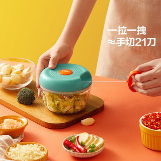 Máy xay thịt cho sử dụng gia đình, máy xay thực phẩm đa chức năng nhỏ thủ công, máy xay tỏi, máy xay thịt, máy trộn nhân và thịt băm