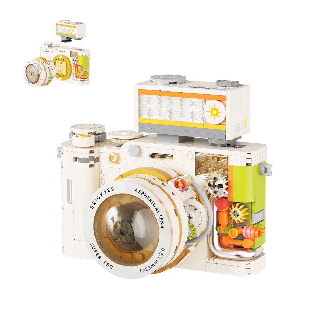 Retro Camera Lắp Ráp