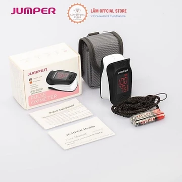 Máy đo nồng độ oxi trong máu JUMPER JPD-500D LED hàng chính hãng của USA GERMANY bảo hành 24 tháng