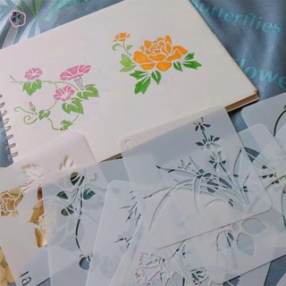 20 Chiếc DIY Cây Vẽ Nhanh Stencil Mẫu Nghệ Thuật Nghệ Thuật Graffiti Stencils Cho Tranh Treo Tường Canvas Trang Trí Nhà