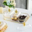 Đĩa vị trí đồ ăn nhẹ CHEESELY, ngăn có khay Hộp bảo quản trái cây sấy khô, Tấm trái cây trong suốt cao cấp chống ẩm bền bỉ Hộ gia đình