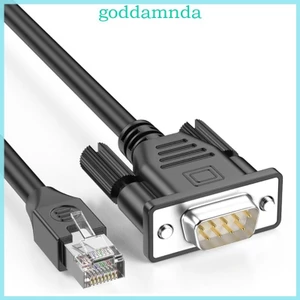 Godd RJ45 8P8C Ethernet sang DB9 RS232 Cáp điều khiển Cổng nối tiếp Dây nối dài