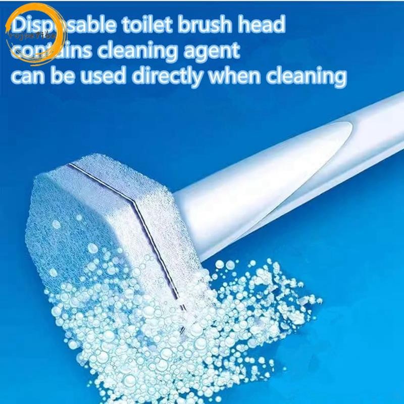 80 Chiếc Bàn Chải Vệ Sinh Dùng Một Lần Sợi Hai Lớp Bàn Chải Vệ Sinh Đổ Lại Cây Đũa Phép Làm Sạch Nạp Cho Clorox Bền