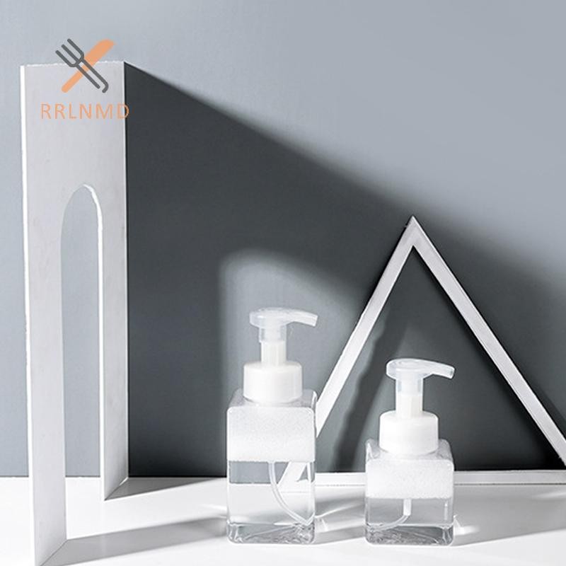 RRLNMD 250 / 450ml Hộp Đựng Bọt Lớn Chai Bơm Nhựa Xà Phòng Rỗng Chai Có Thể Đổ Lại Cho Du Lịch Dầu Gội Chai MỚI