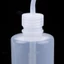 BORAGETE 1 Chai Đo Phòng Thí Nghiệm, Rửa Chai Rửa Trắng Sạch, Bền 250 / 500 / 1000ml Nhựa Đo Hình Xăm Bóp Chai Đồ Trang Điểm