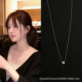 Vòng cổ kim cương booger cho nữ dây chuyền xương đòn cùng kiểu mẫu mới cao cấp không phai màu Instagram