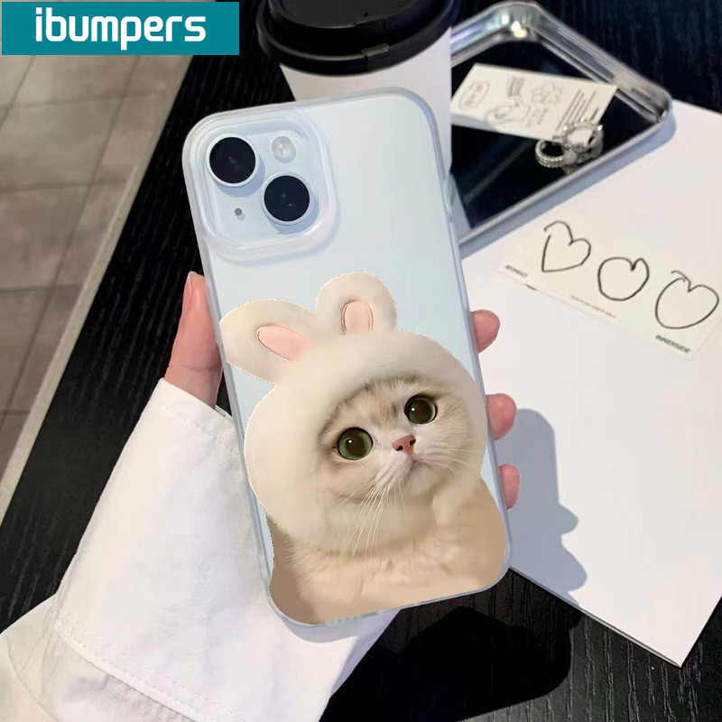 ibumpers Ốp Lưng iPhone Hàn Quốc Dễ Thương Labubu in hình Ốp Điện Thoại TPU Trong Suốt Mềm nhám mờ Chống Sốc Chống Bẩn Cho Iphone 16 15 14 12 13 11 Pro Max IP 7 8 Plus X XS XR