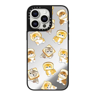 Cat Cặp Đôi Phong Cách Gương Cứng Ốp Lưng Điện Thoại iPhone 16 Pro Max 16 Plus 15 Pro Max 14 13 12 11 Ốp Lưng Acrylic Phía Sau Chống Sốc