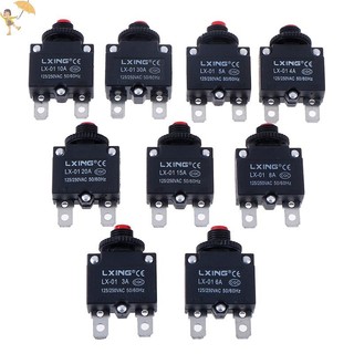 [GOU] Cầu chì bảo vệ quá tải ngắt mạch 3A 4A 5A 6A 8A 10A 15A 20A 30A VN
