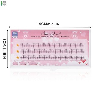 Cụm lông mi dưới tự nhiên Lông mi phân đoạn dưới màu đen
