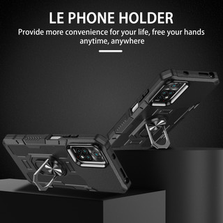 Dành Cho Redmi Note 11 / Note 11S / 11 Pro 5G Ốp điện thoại PC Cứng Mềm TPU Cạnh Bảo Vệ Camera Giá Đỡ Nhẫn Chân Đế Chống Sốc Mỏng Bao