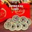 Đồng Xu Âm Dương Ngũ Đế Cổ Đã Khai Quang Xin Lộc Bình An May Mắn Decor Phong Thuỷ Nam Nữ