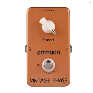 Ammoon AP-03 Vintage Phase Pha Pha Phaser Guitar Effect Pedal True Bypass