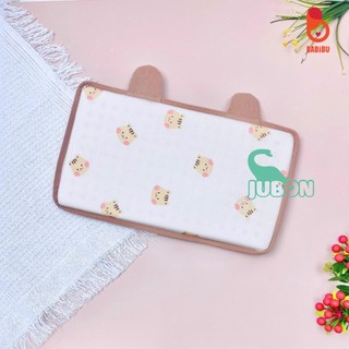 Gối cao su non cho bé thương hiệu Jubon chất vải muslin cao cấp