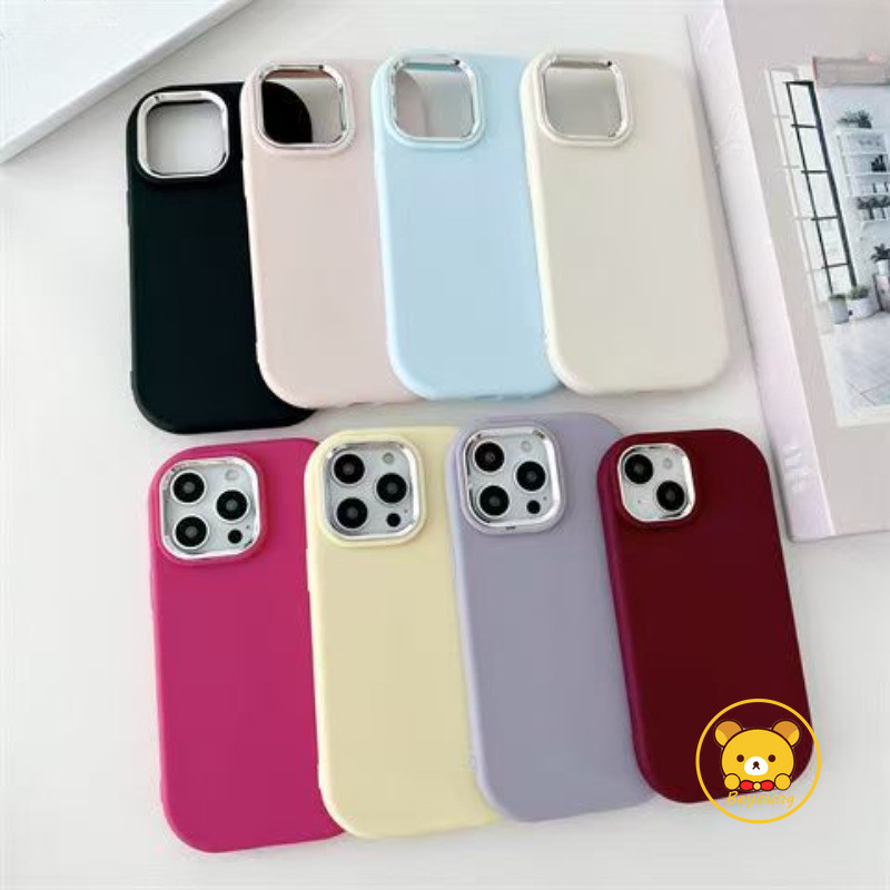 Ốp Điện Thoại Màu Kẹo Cho OPPO A95 A94 A93 A92 A79 A78 A77 A77s A74 A72 A60 A58 A57 A57E A57s A55 A54 A52 5G 4G Vỏ Mềm Chống Sốc Màu Trơn Dễ Thương