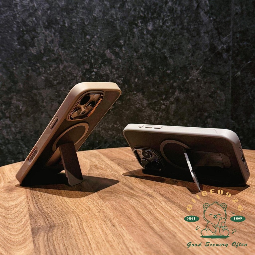 [Vỏ dây buộc] Giá đỡ gấp mờ dạng lỏng Vỏ điện thoại từ tính iphone16 Pro Max 15 14 13 12 11 cho vỏ iPhone Vỏ mềm TPU chống sốc