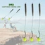 METUBE 5 chiếc Móc câu tóc, Thiết bị móc câu cá chép có sẵn, 2025 Pesca 3 # -10 # Chép giàn câu cá mồi câu cá