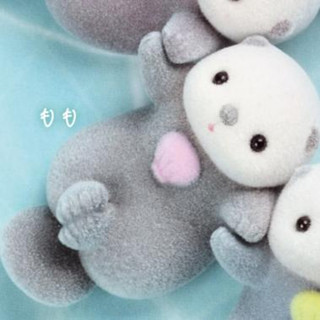 [BTF] Còn hàng, đồ chơi viên nang YELL Nhật Bản, chú hải ly nhỏ cầm tay, tái phát hành, tượng động vật nhung, vỏ trái tim EMI8