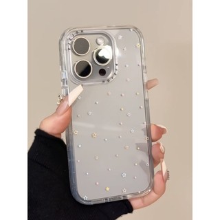 Ốp điện thoại di động ngôi sao màu sắc dopamine tiên tiến cho iPhone16 15 14 13 Pro Max bảo vệ camera chống sốc trong suốt bìa lưng cứng