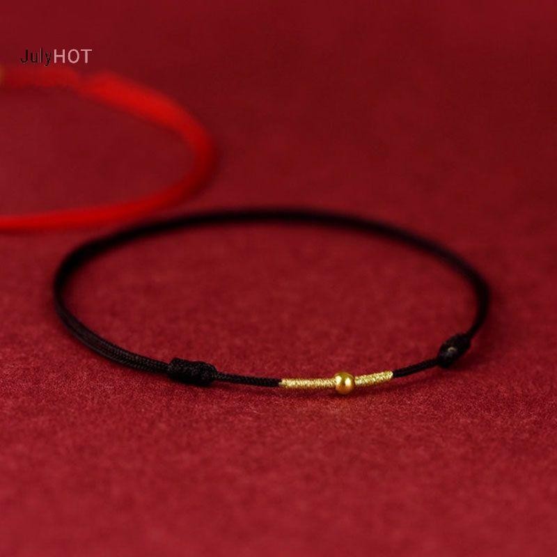 Julyhot Thời Trang Handmade Vòng Tay Dây Đỏ Vòng Tay May Mắn Nam Nữ Người Yêu Bạn Thân Nhất Vòng Tay May Mắn Vòng Chân Kích Thước Điều Chỉnh Massivedeals