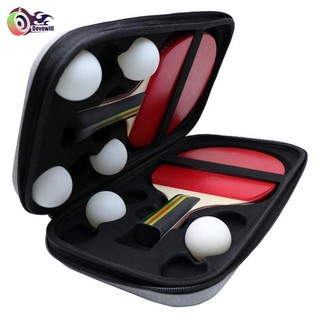 Dovewill Vỏ Cứng Ping Pong Mái Chèo Bóng Bàn Mái Chèo Túi Bảo Quản Vợt Vỏ Bảo Vệ Cho Cuộc Thi Huấn Luyện Thể Thao Ngoài Trời