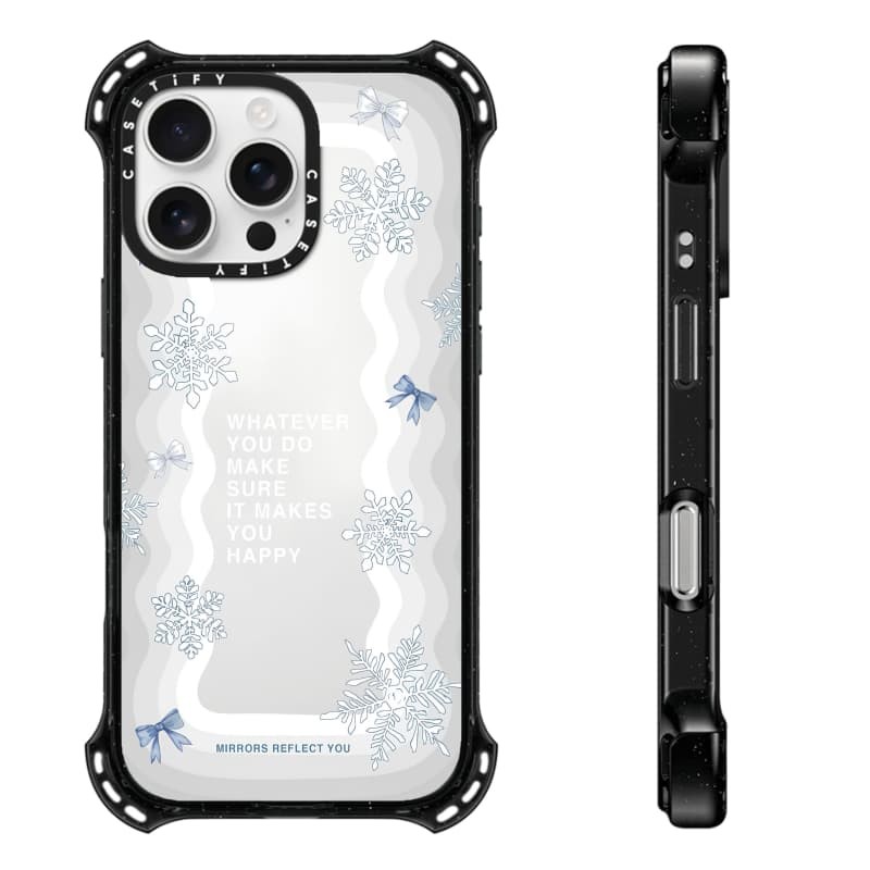 Casetify X Dù bạn làm gì Ốp lưng Acrylic cứng hút từ tính cho Apple IPhone 14 / 15 / 16 Pro Max với bao bì cao cấp
