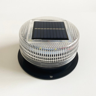 Năng Lượng Mặt Trời 8 Đèn LED Cảnh Báo Từ Tính Cho Xe Máy Kéo Xe Tải Nhấp Nháy Đèn Cảnh Sát Hổ Phách Tín Hiệu Khẩn Cấp Cảm Biến Ban Đêm