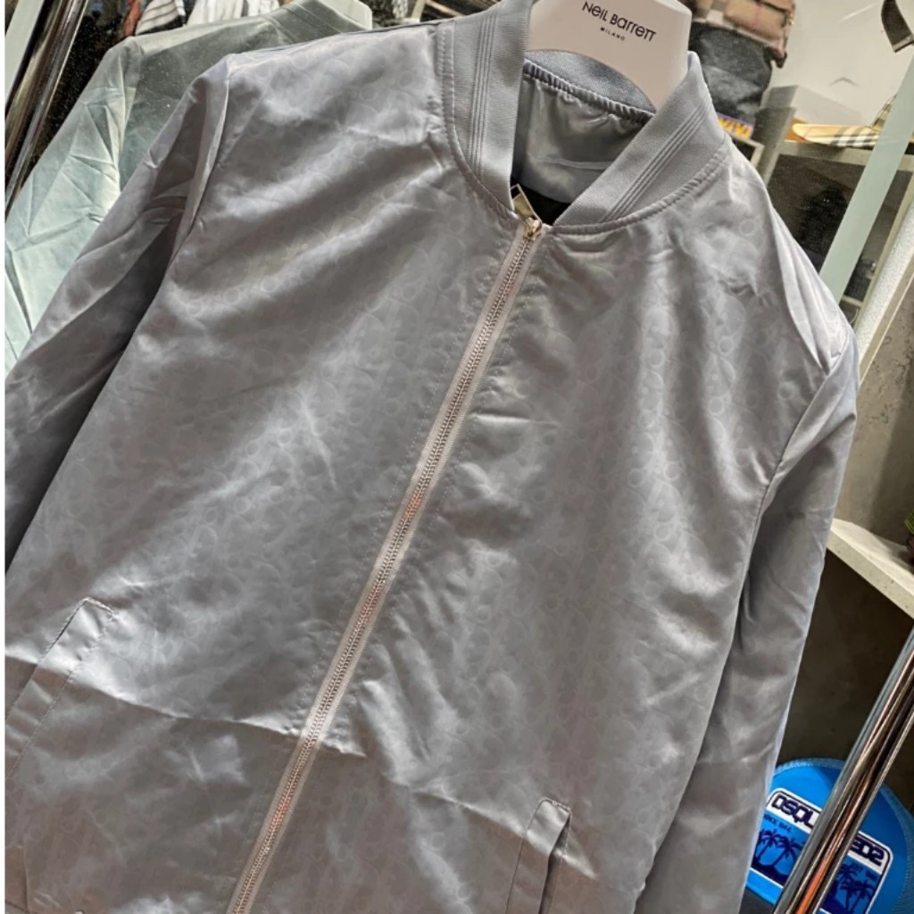 Áo Khoác Gió Dio Tráng Bạc KCloset Áo Bomber Dù 2 Lớp Dày Dặn Dáng Rộng Nam Nữ NVA679
