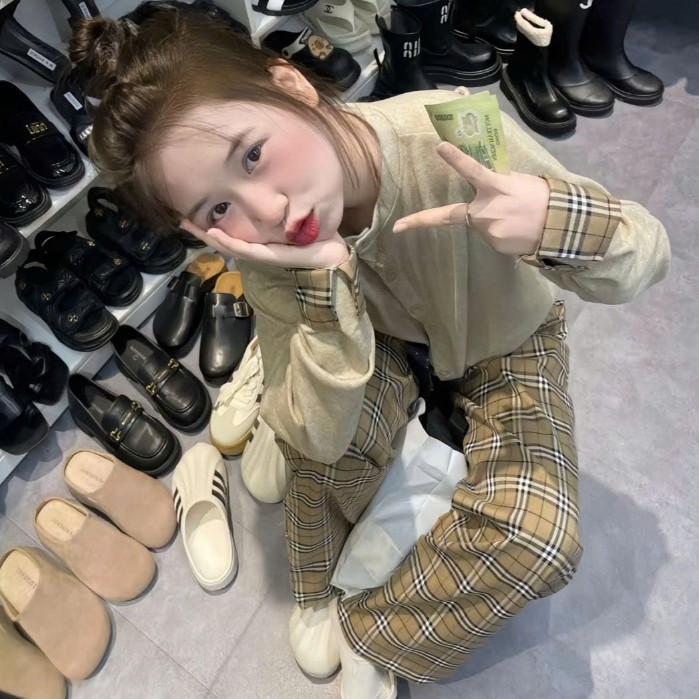 Set Quần Suông BR KCloset Mix Áo Khoác Len Tăm Thêu Ngựa Cổ Tay BR TTshop Thời Trang Nữ Cao Cấp