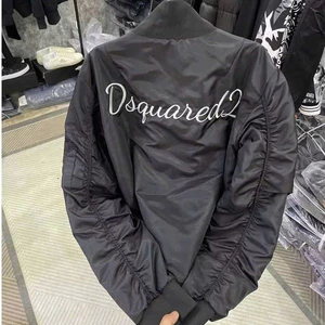 Áo Bomber Trần Bông Thêu Lưng Dê Gà Logo Ngực KCloset 2 Lớp Dày Dặn Dáng Rộng Nam Nữ NA841