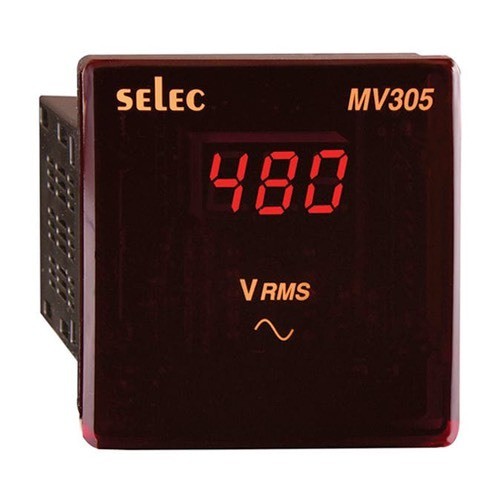 Đồng hồ đo điện áp Selec MV305,MV205,MV15, đồng hồ tủ điện Selec,đồng hồ volt hiển thị số, đồng hồ vôn đo điện áp,đồng