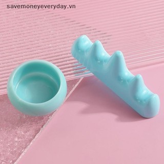 [savemoneyeveryday] Dụng cụ làm sạch bàn chải móng tay nghệ thuật Giá đỡ nhựa UV Acrylic Bút Gel Pot Cleanser Cup Wash Cup Giá đỡ bàn chải móng tay Dụng cụ làm móng [vn]