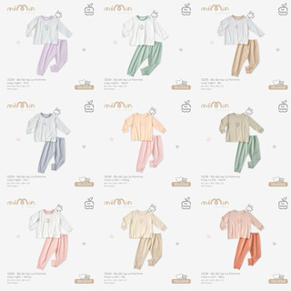 La pomme AW2025 BST full Bộ dài tay La Pomme cho bé T8.2.3