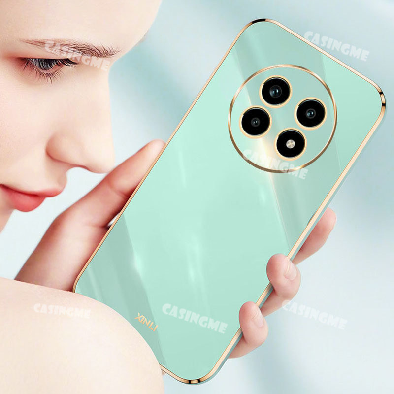 Vỏ mạ sang trọng Realme 13 + 5G 2024 cho Realme 13 + Realme13 + Realmi 13 + Pro Plus 13Plus 13x 4G 5G 2024 Vỏ điện thoại silicon mềm Vỏ điện thoại chống sốc