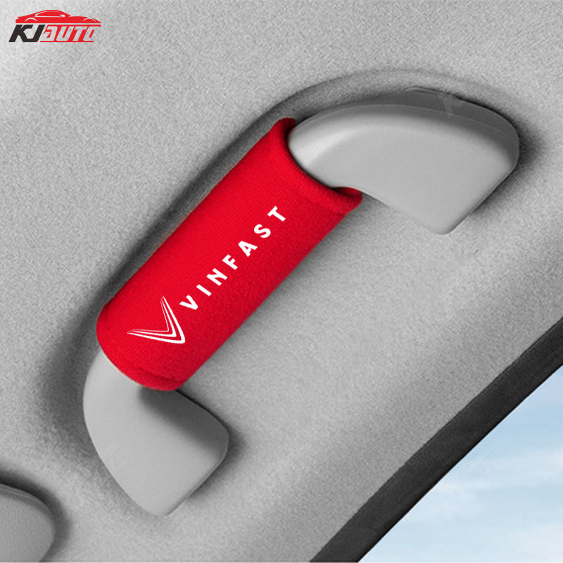 Vinfast Da Lộn Mái Xe Tay Cầm Vỏ Bảo Vệ Tay Nắm Cửa Da Trang Trí Phụ Kiện Cho VF 8 VF 9 VF E34 Lux A Fadil President SA VF E34