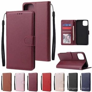 Ốp cho iPhone 11 12 13 14 XS Max x XR 5 5S SE 2 3 2022 6 6S 7 8 Plus Ví da PU Ốp lật có khe đựng thẻ Giá đỡ điện thoại giá đỡ điện thoại bằng silicon TPU mềm bộ giảm chấn 2lu3