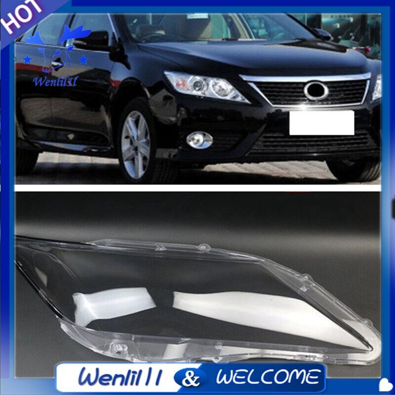 [Wenlil1l] Dành Cho Xe Toyota Camry 2012 2013 2014 Xe Phía Trước Đèn Pha Nắp Chụp Đèn Đầu Đèn Vỏ Phụ Kiện