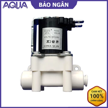Van Điện Từ Nối Nhanh 24V Máy Lọc Nước RO - Dùng chung cho nhiều loại máy