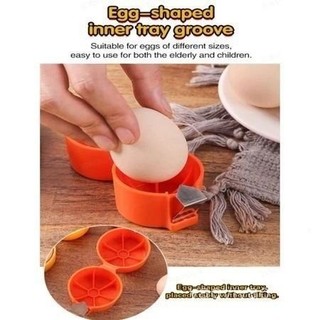 Dụng cụ mở vỏ trứng gà, vịt, trứng ngỗng cao cấp – cắt vỏ dễ, loại bỏ đầu trứng nhanh, tiện dụng cho nhà bếp
