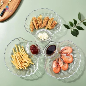 < Beartwo > 1 Đĩa Bánh Bao Trong Suốt Có Đĩa Gar Mảnh Sushi Ăn Sáng Trái Cây Khô Snack Spitg Ăn ĐẹpPiece