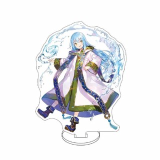 Móc Khoá, Mô Hình Standee Anime Rimuru Tempest Shuna Shion Trang Trí Bàn Học, Làm Việc